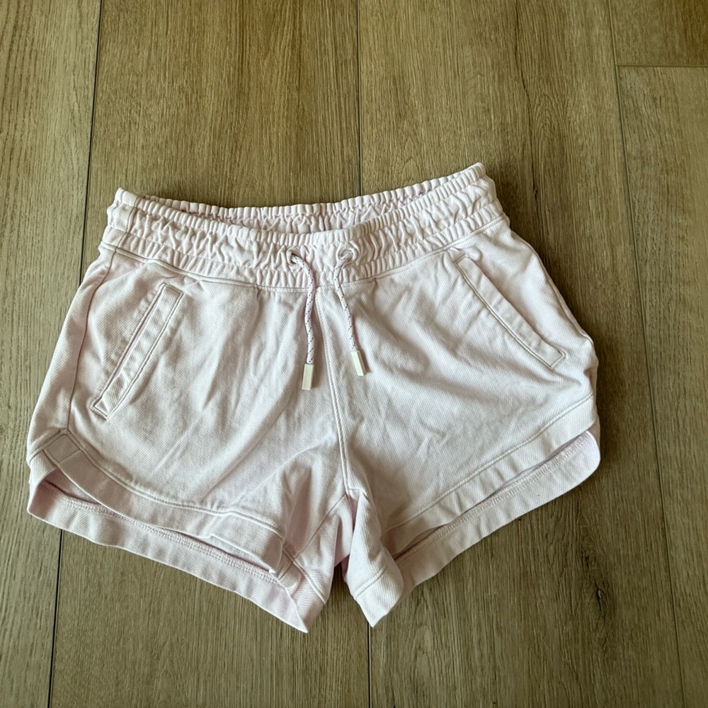 Athleta Light Pink Elastic Waistband Pants